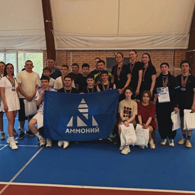 Спортсмены «Аммония» приняли участие в открытом Чемпионате Елабужского района по бадминтону