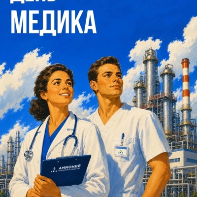 С днём медицинского работника поздравляем сегодня сотрудников здравпункта химического комплекса «Аммоний»