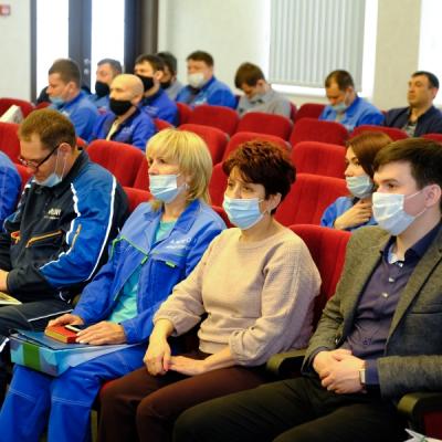 Производственное совещание, посвященное Всемирному Дню охраны труда