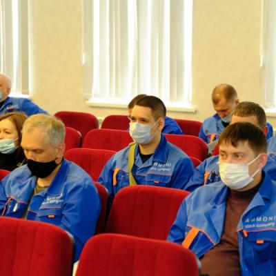 Производственное совещание, посвященное Всемирному Дню охраны труда