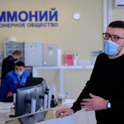 Заместитель главного врача МЦРБ посетил АО «Аммоний»