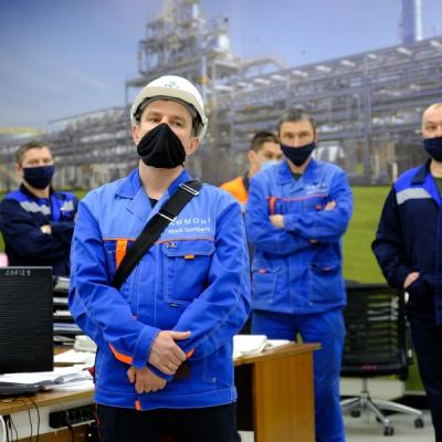 Заместитель главного врача МЦРБ посетил АО «Аммоний»