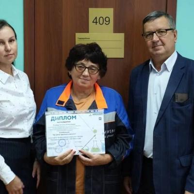 Команда "Аммония" выиграла «серебро» на конкурсе профессионального мастерства между сотрудниками предприятий ГК «Азот»