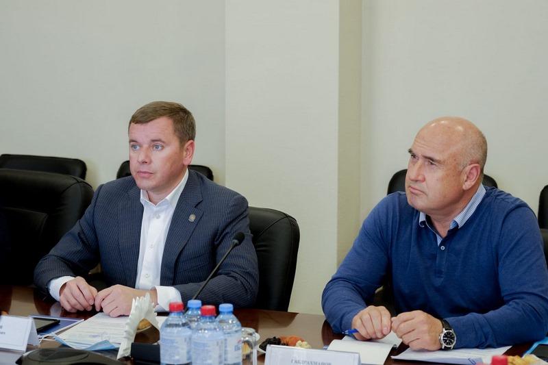 АО «Аммоний» с рабочим визитом посетил министр сельского хозяйства и продовольствия Республики Татарстан Марат Зяббаров