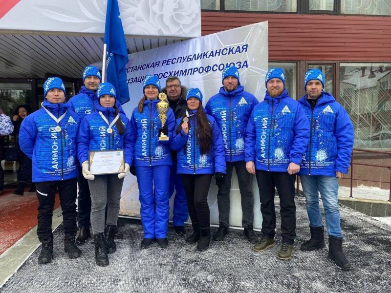 Сотрудники АО «Аммоний» приняли участие в Спартакиаде