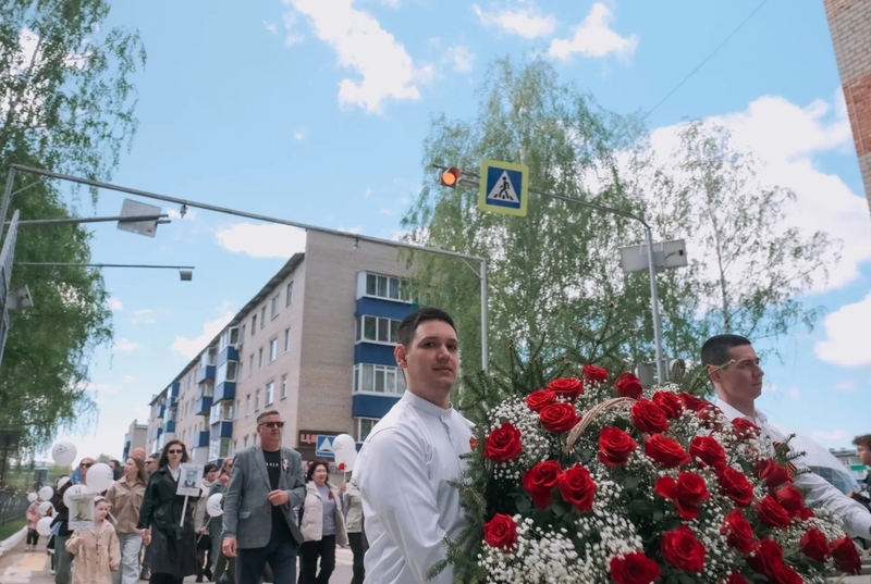 Сотрудники химического комплекса «Аммоний» приняли участие в торжествах по случаю 81-годовщины Победы в ВОВ