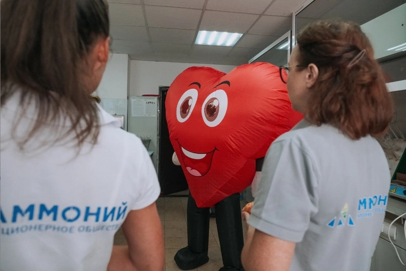 На «Аммонии» прошёл день здорового сердца