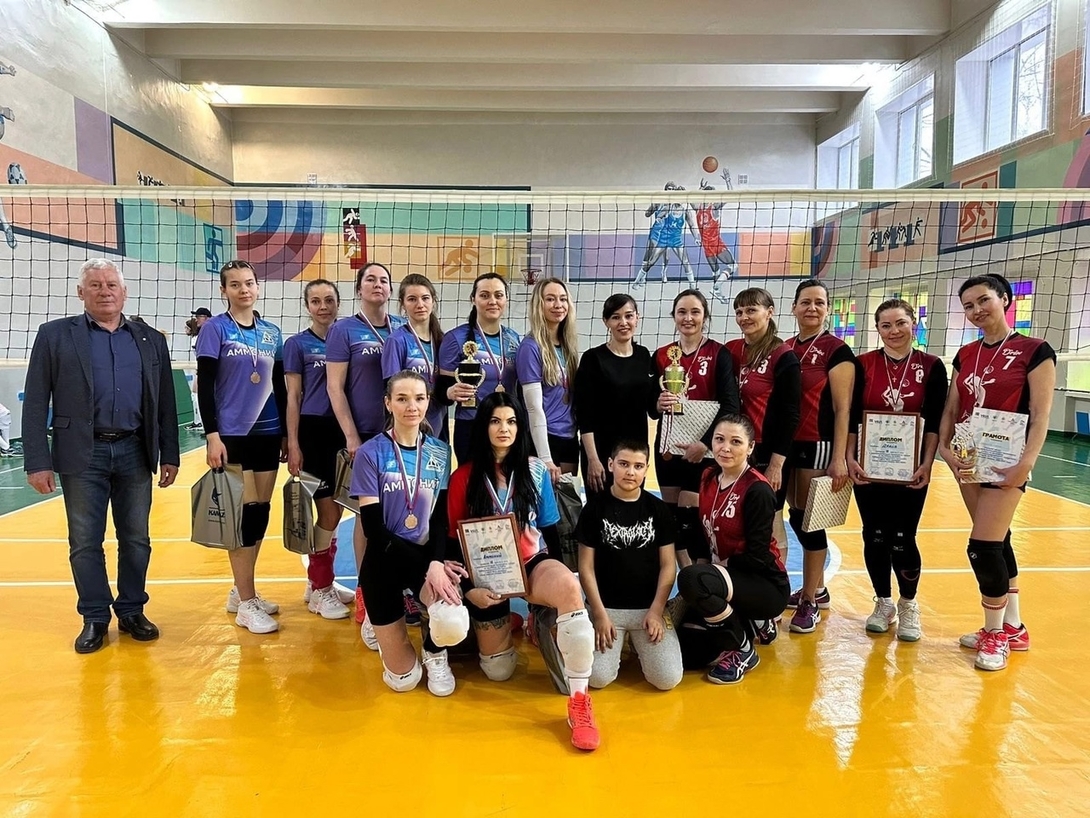Чествуем наших очаровательных призеров межмуниципального Чемпионата среди женских команд по волейболу